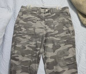 Democracy Gray Camouflage Cargo Pants